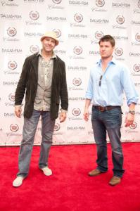 Rolando Diaz and Seth Simmons, Artist's in Residence for the DALLAS International Film Festival