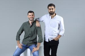 Pictured: Acquisit Co-founders Timothee Desormeaux, left, and Edouard Daou, right