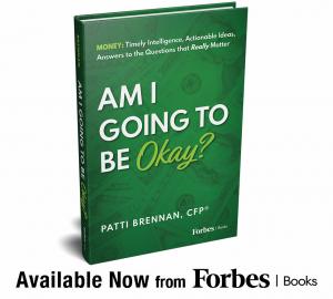 Book cover for Patti Brennan's "Am I Going to Be Ok" a Forbes Books release