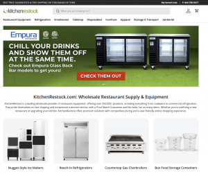 restaurant equipment website online store