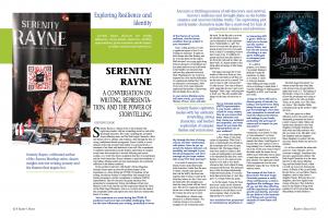 Serenity Rayne Interview on Reader's House magazine