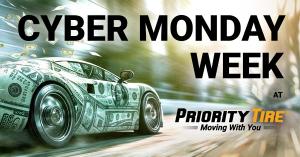 Priority Tire Cyber Monday Sale 2024.