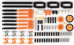 100 pieces of electronic building blocks compatible with Itty Bitty Buggy