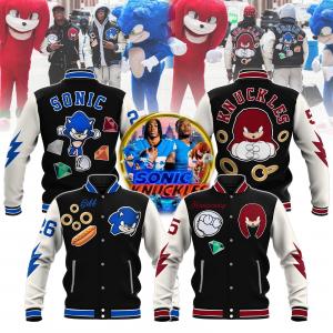 Detroit Lions “Sonic” And “Knuckles baseball jacket is introduced on Degeshop