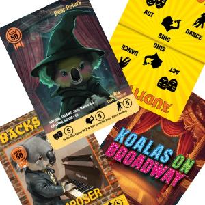 Koalas On Broadway Card Game - Cards