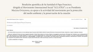 Bendición-apostólica-de-Su-Santidad-el-Papa-Francisco-dirigida-al-Movimiento-Internacional-Social-ALLATRA-y-a-su-presidenta-Maryna-Ovtsynova