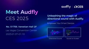 Audfly Technology to showcase groundbreaking directional sound solutions at CES 2025. Join us at Booth No. 51759 for live demonstrations of our latest innovations in sound technology