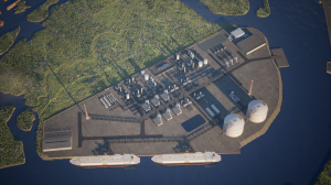 Argent LNG Birdseye View