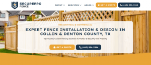 Homepage Secure Pro Fence