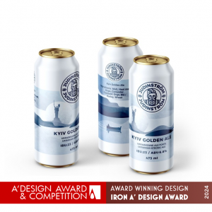 Judinstrom Beer by Olha Takhtarova Wins Iron A’ Design Award in Packaging Design Category