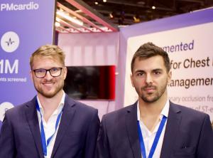 Oliver Palenik, Head of Product, und Viktor Jurasek, Chief Product Officer, beide von Powerful Medical.