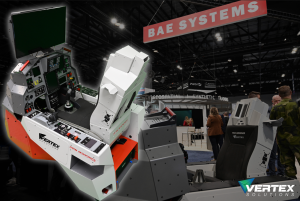 Debuting at I/ITSEC 2024, Vertex Solutions/RYAN AEROSPACE Gen 2 ITD will support BAE Systems’ Project OdySSEy. (Please note: The exact cockpit shown here is a demonstration model and may differ from the final delivered device.)