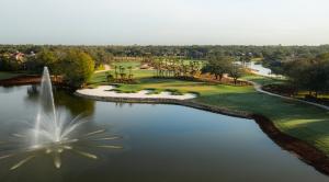 An aerial view of Vineyards Country Club's newly-renovated North Course.