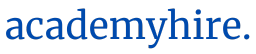 Logo of AcademyHire, a platform for business school recruitment