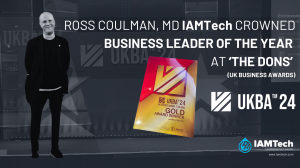 Ross Coulman IAMTech wins Business Leader of the year