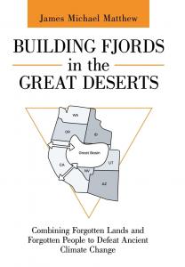 Building Fjords in the Great Deserts cover by Inktrail Press