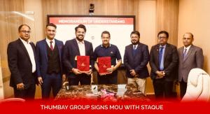 Thumbay Group and Staque sign an MoU