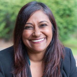 Dr. Somava Saha, Chief Executive Officer and President of WE in the World, has dedicated her career to improving health, wellbeing and equity through the development of thriving people, organizations and communities. 