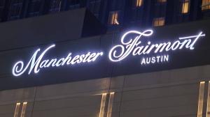 Make a lasting impression with the Fairmont Manchester Lighted Sign from Royal Signs & Awnings. Designed for elegance and visibility, this custom lighted sign will enhance the presence of your business, day or night. The high-quality materials and vibrant