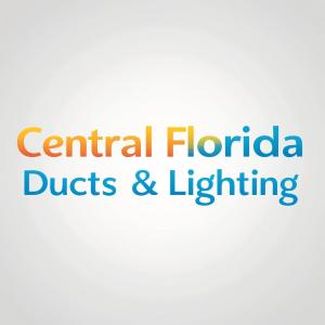 Central florida ducts and lighting logo