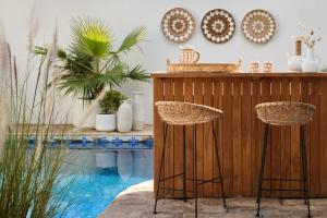 Rattan Bar Stools