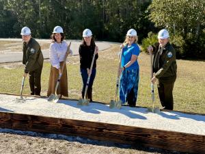 Florida State Parks Foundation, Florida State Parks break ground on Visitor and Nature Center at Topsail Hill Preserve