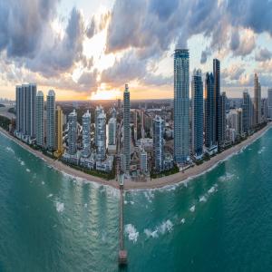 Miami Water and City View