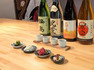 sake and local cuisine