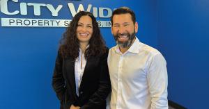 City Wide Property Services, Inc. founders, Albert Rogriguez, President & CEO and Janee Rodriguez, CFO..