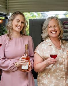 Mother and Daughter Sommelier Team