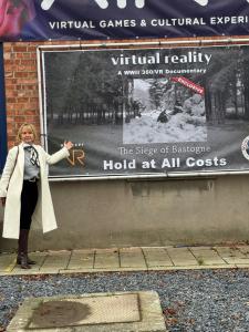 The World War II Foundation’s Virtual Reality (VR) film "Hold at All Costs" at The Bastogne War Rooms