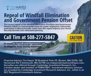 Windfall Elimination Repeal