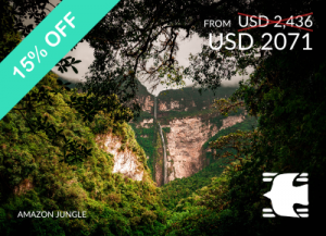 Discover the Amazon with this incredible deal.