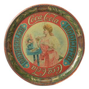 Rare 1897 Coca Cola Tray.