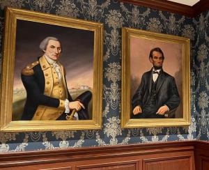 George Washington and Abraham Lincoln  PFA Artist