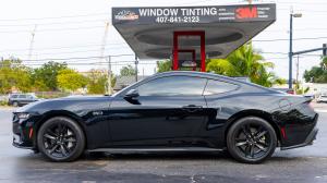 Dark Window Tint Installed on a Ford Mustang GT - Pro Tint of Orlando