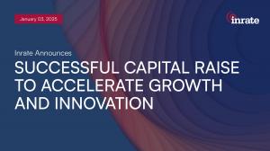 Inrate Announces Successful Capital Raise to Accelerate Growth & Innovation