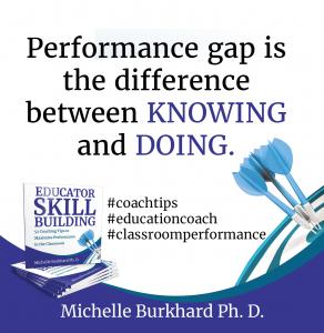 Quote 1 from Michelle Burkhard's book Coaching Skills For Educators