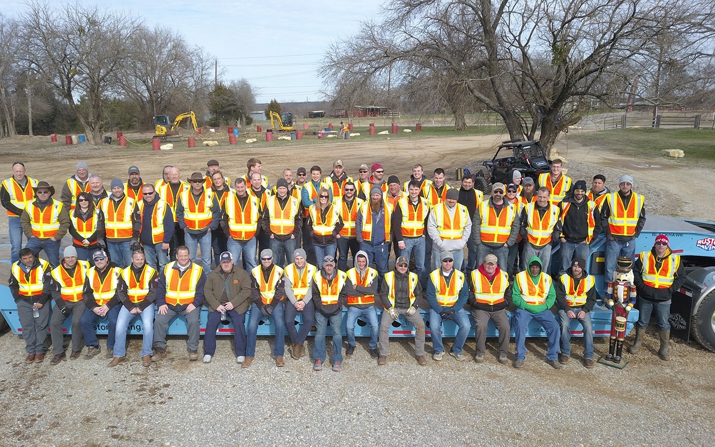 Paving and Soil Stabilization Crew from Ruston Paving