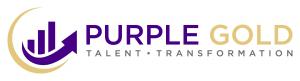 Purple Gold Partners logo - Talent and Transformation driving growth