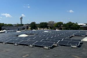 Wolf River Commercial Solar Rooftop Installation