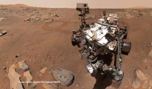 Perseverance Rover selfie taken on Mars