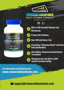 Runners Daily Vitamin Formula for Endurance Athletes