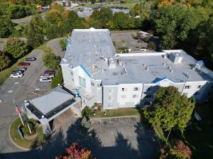 Aerial view of Comfort Inn and Suites