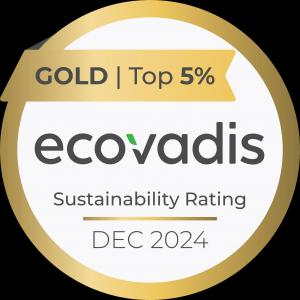 EcoVadis Gold Rating Logo