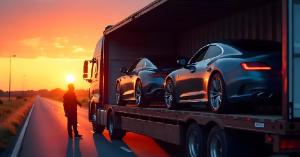 Luxury car transport