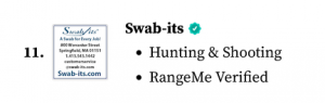 Swab-its a top 50 brand on Range Me