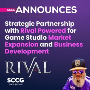 SCCG Management Announces Strategic Partnership with Rival for Game Studio Business Development and Market Expansion