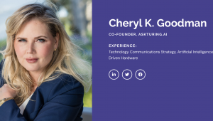 2025 TechCon SoCal AI Chair,  Cheryl K. Goodman, Co-Founder, AskTuring.ai  - Female Executive