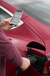 ChargeUp App in use